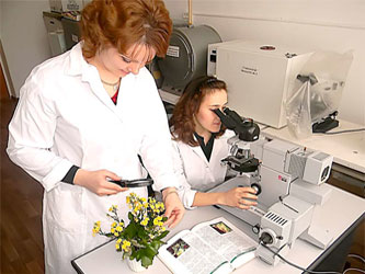 анализ растений в лабораторных условиях